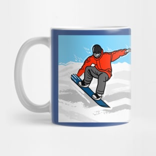 Snowboarding Mug